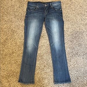 Express skyscraper, low rise, jeans, size 6S